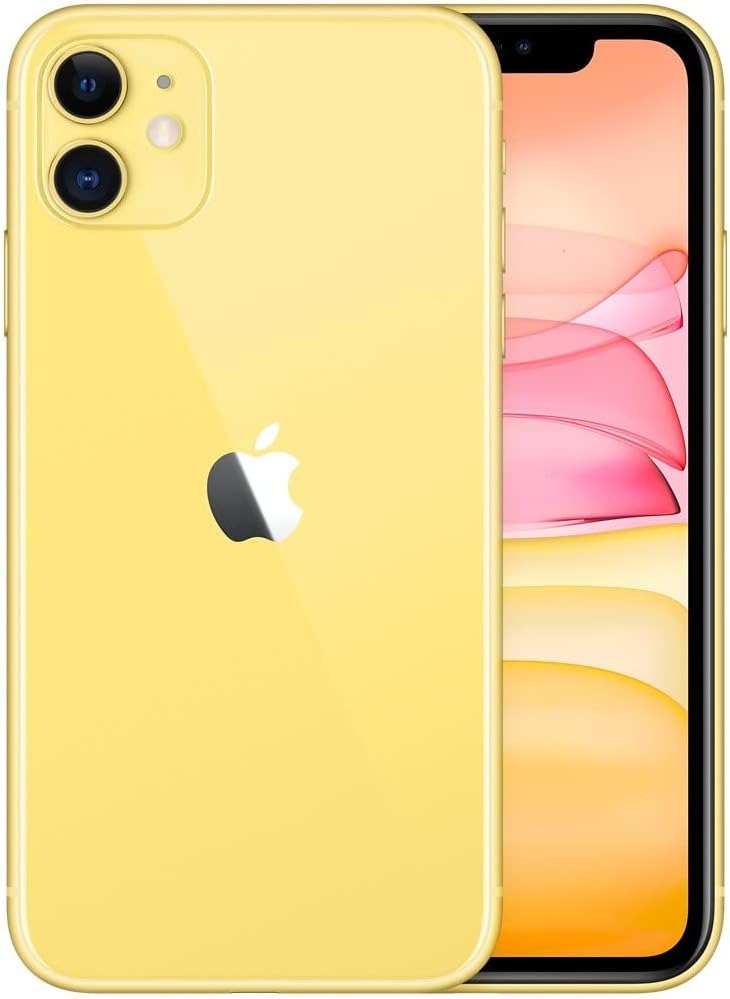 Apple iPhone 11 - 64GB (Unlocked) - Yellow (Renewed)