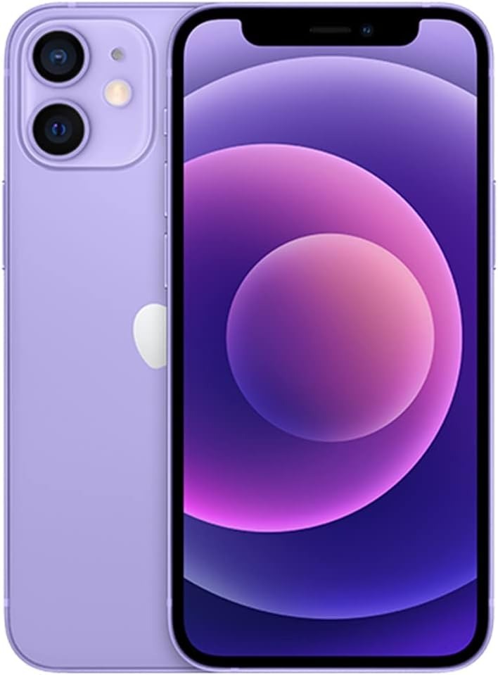 Apple iPhone 12 Mini 128GB (Unlocked) - Purple (Certified Refurbished)