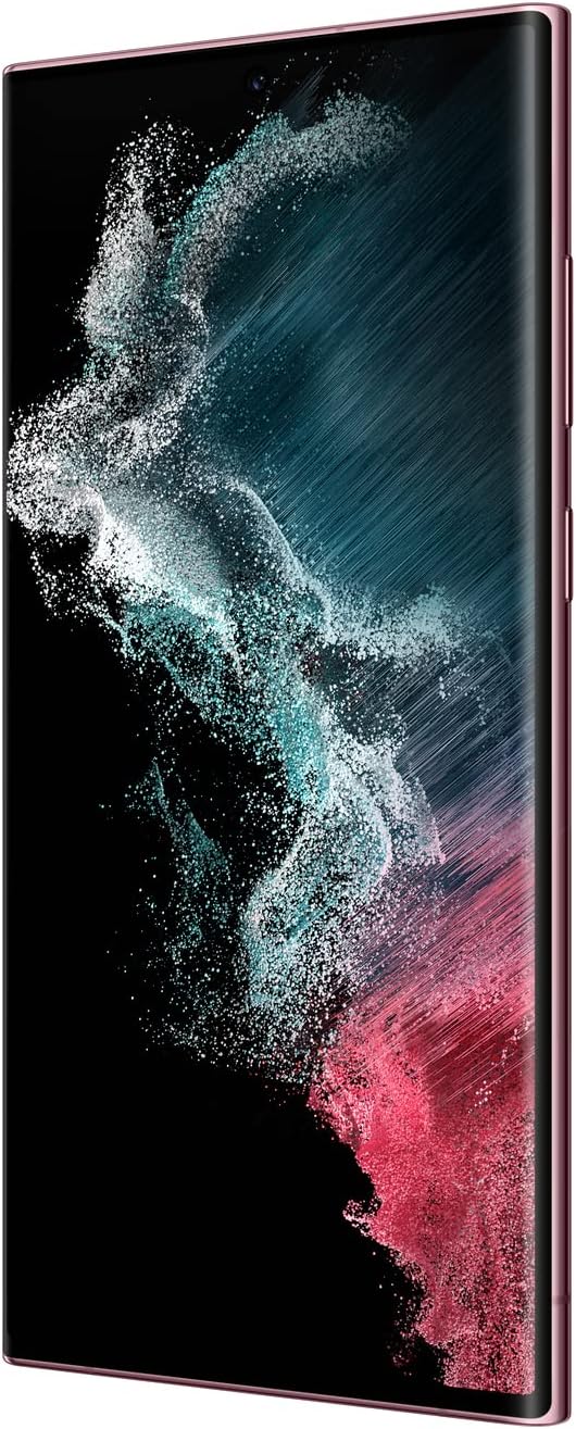Samsung Galaxy S22 Ultra 128GB (Unlocked) - Burgundy (Certified Refurbished)