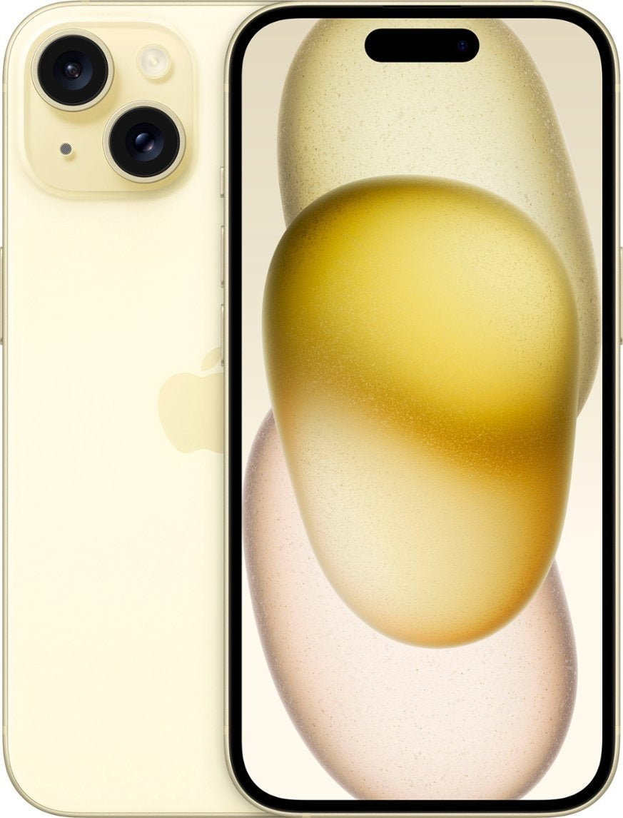 Apple iPhone 15 128GB (Unlocked) - Yellow (Refurbished)