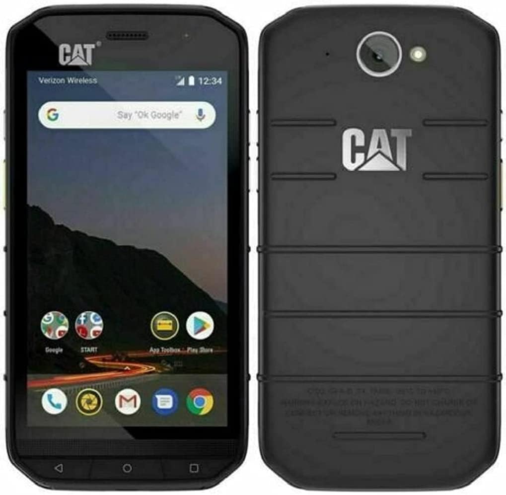 CAT S48c Rugged Waterproof Smartphone 64GB (Unlocked) - Black (Refurbished)