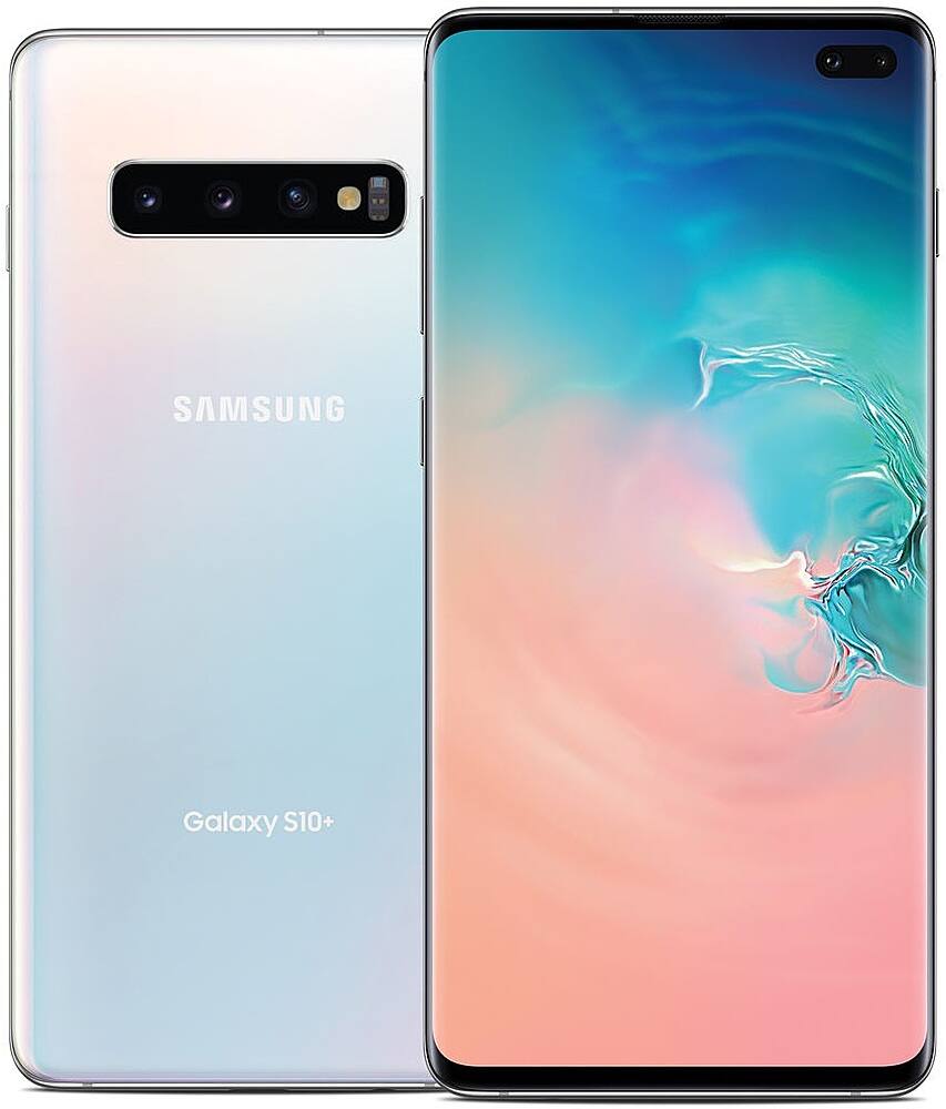 Samsung Galaxy S10+ 128GB (Spectrum) - Prism White (Renewed)