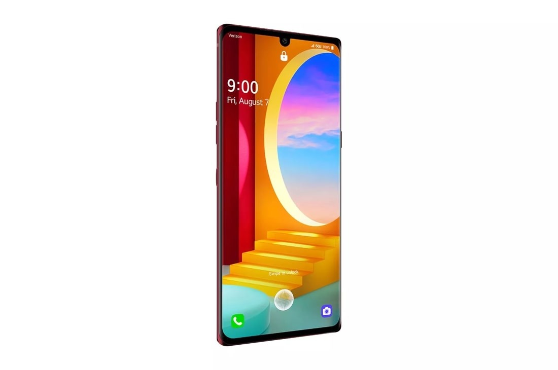 LG VELVET 5G 128GB (Unlocked) - Aurora Red (Pre-Owned)