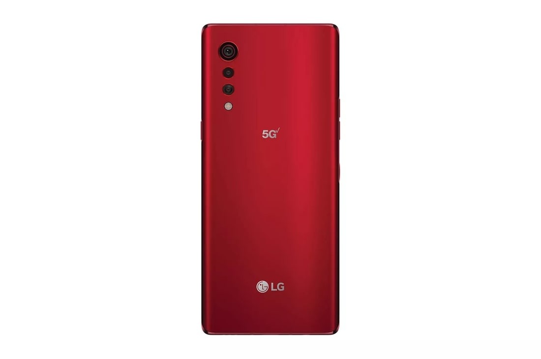 LG VELVET 5G 128GB (Unlocked) - Aurora Red (Pre-Owned)