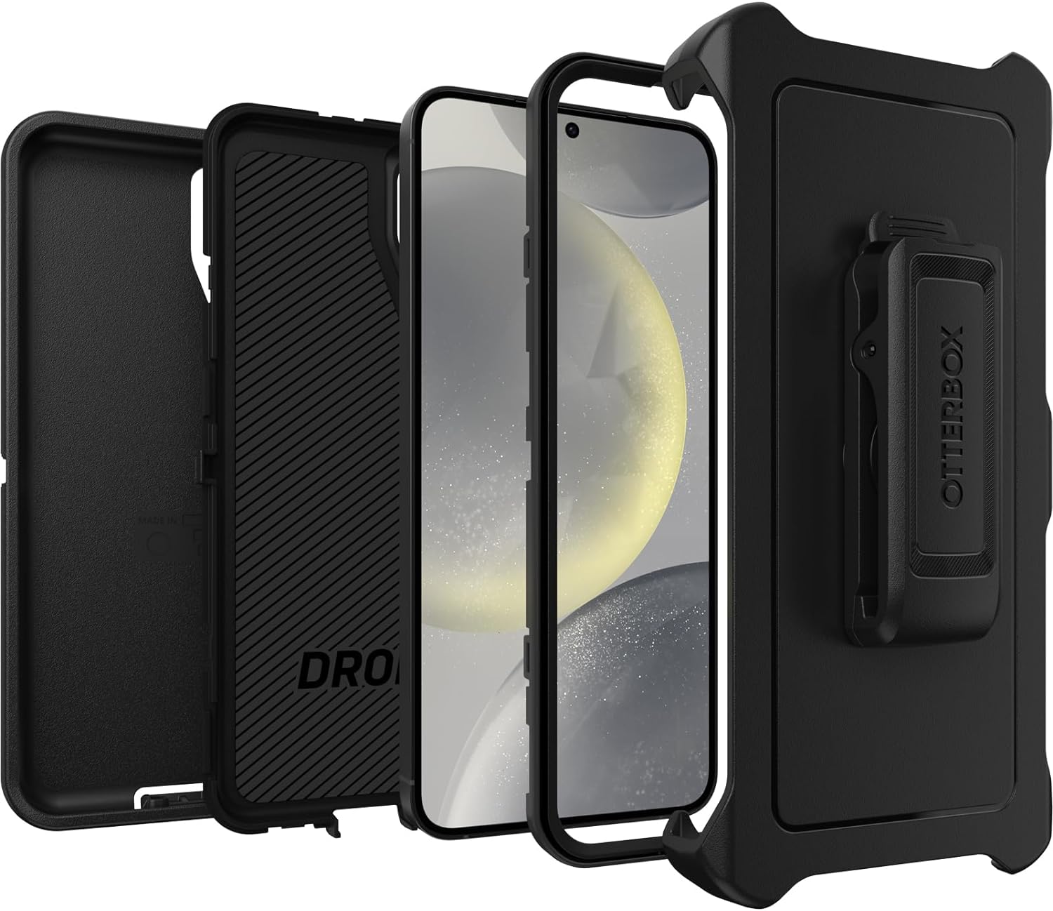 OtterBox DEFENDER SERIES Case for Samsung Galaxy S24 Plus - Black (Certified Refurbished)