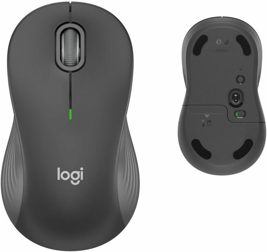 Logitech Wave Keys MK670 Combo, Wireless Ergonomic Keyboard w/ Mouse - Graphite (Certified Refurbished)