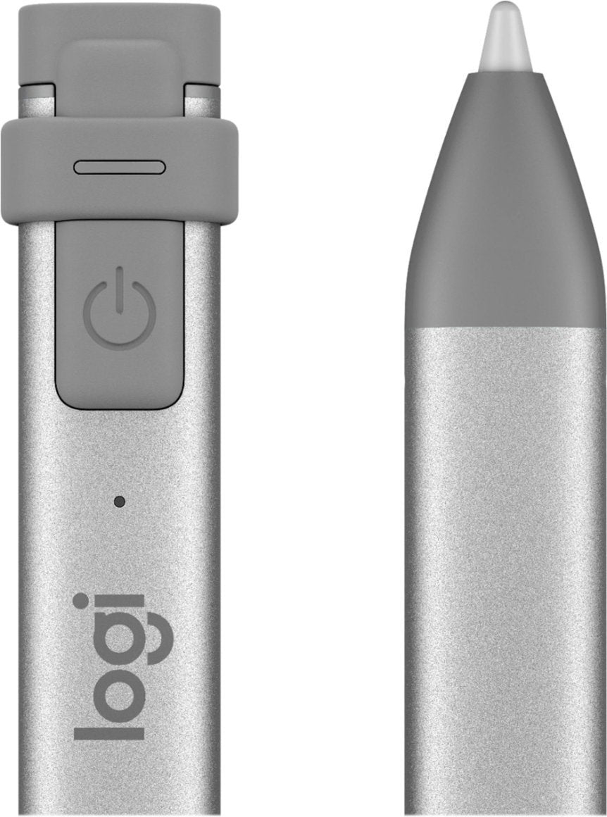 Logitech Crayon Digital Pencil for All Apple iPad - Mid Gray (Refurbished)