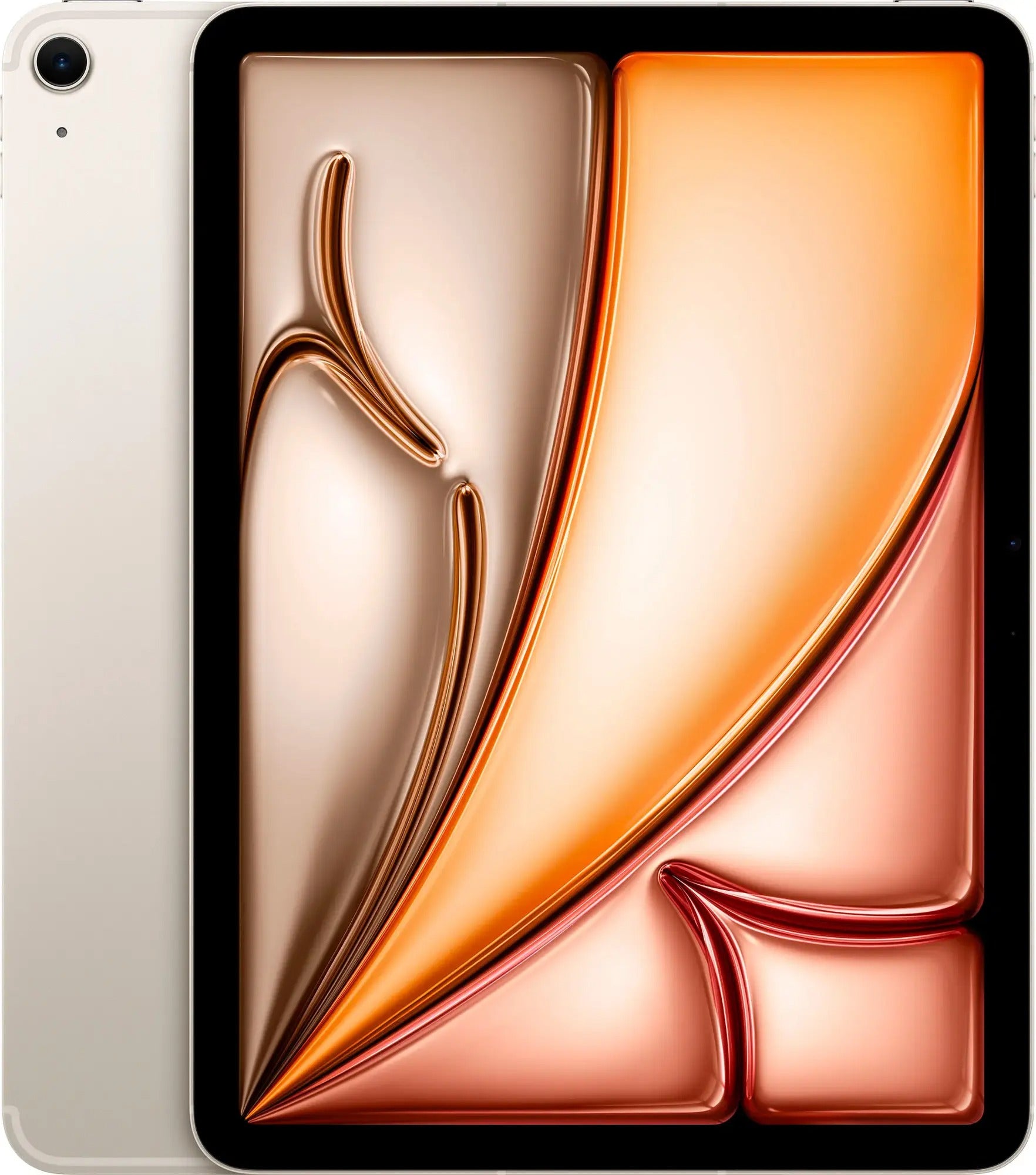 Apple iPad Air M2 (2024)(11") - 256GB, Unlocked All Carriers - Starlight (Refurbished)
