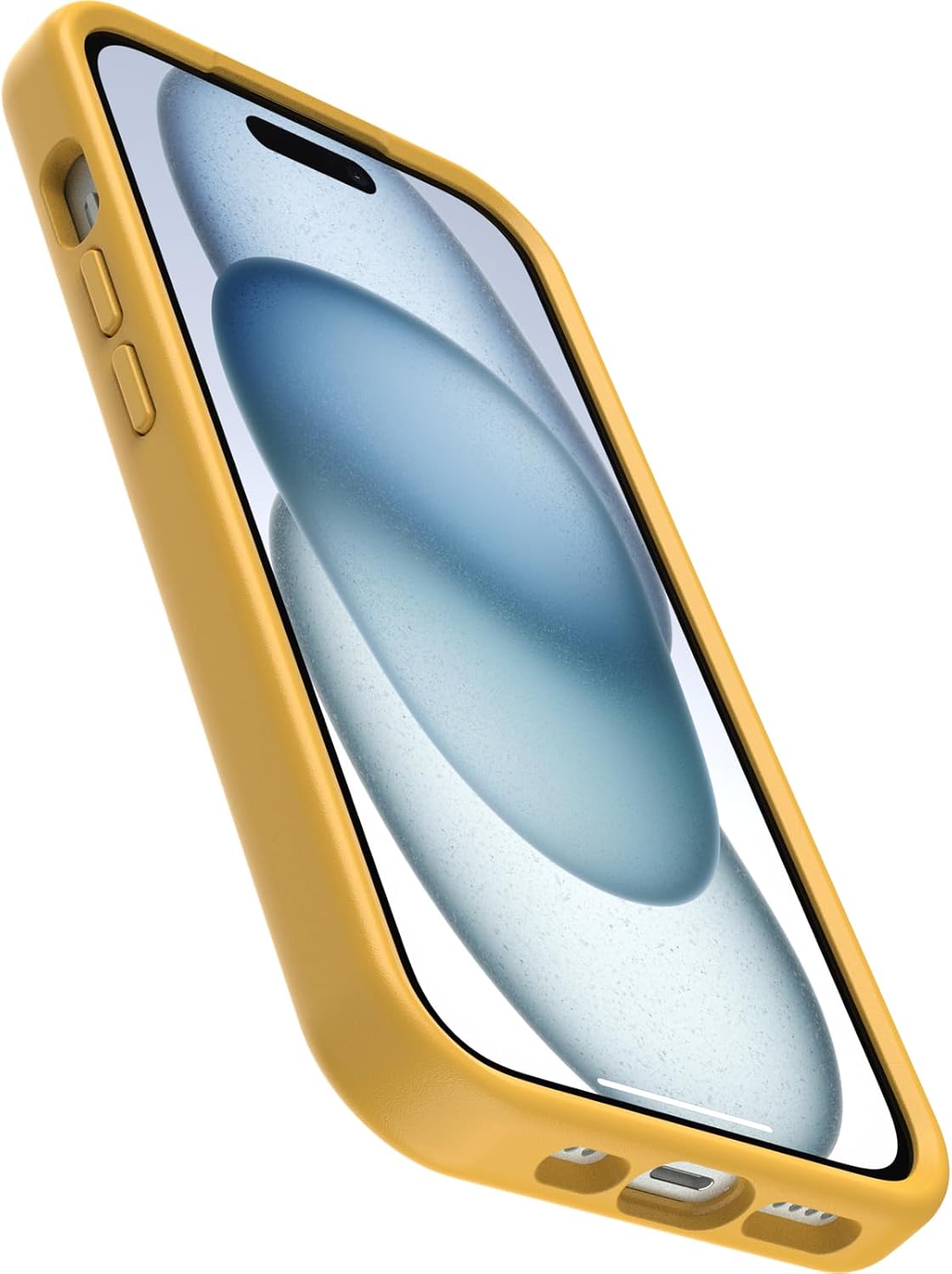 OtterBox OtterGrip SYMMETRY SERIES Case for Apple iPhone 15, 14 & 13 - Aspen Gleam 2.0 (Yellow) (New)