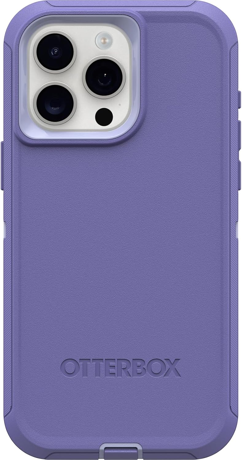 Otterbox Defender Series iPhone 15 Pro Max Case- Mountain Majesty (Purple) (New)