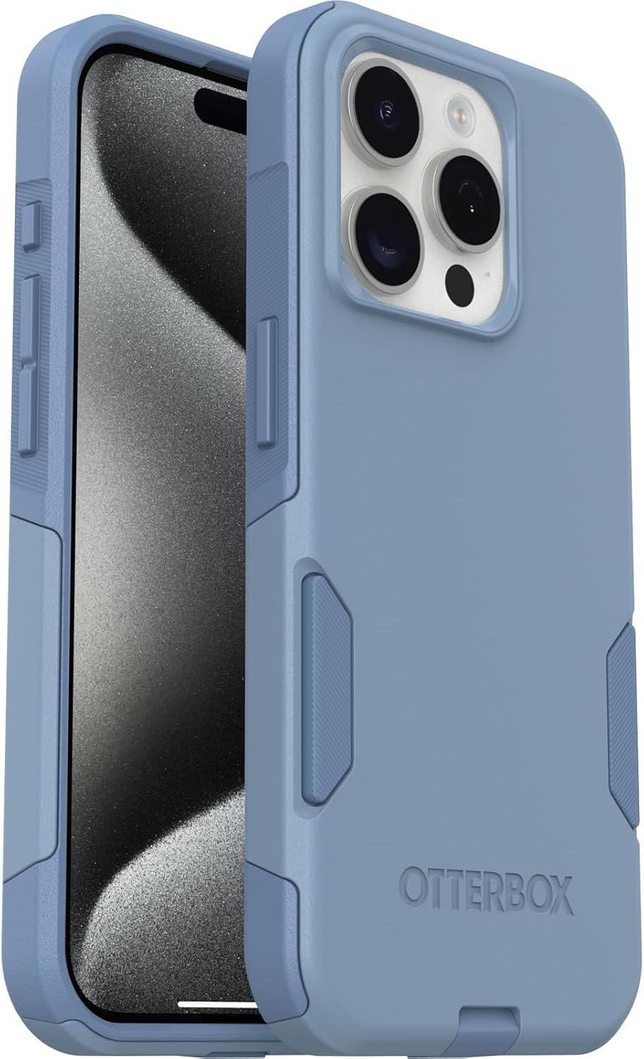 OtterBox COMMUTER SERIES Case for iPhone 15 Pro - Crisp Denim (Blue) (Certified Refurbished)