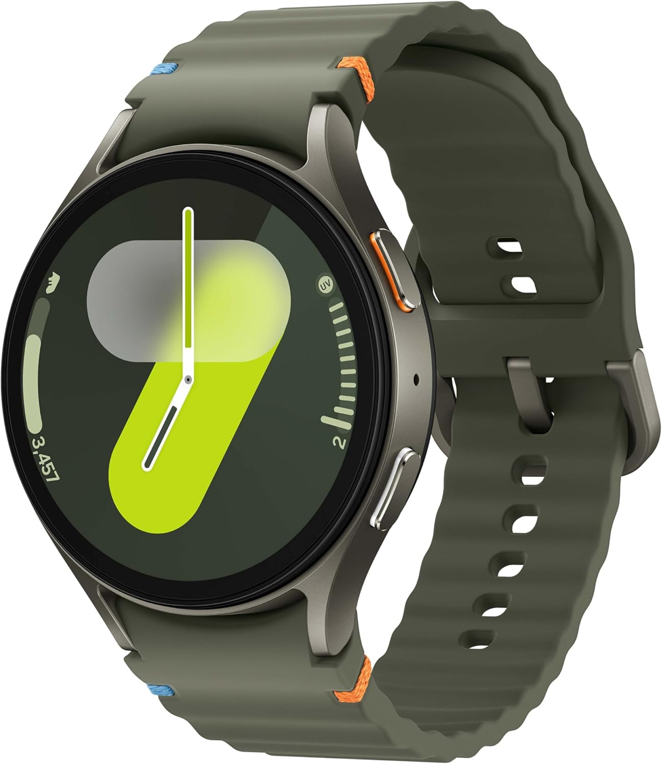 Samsung Galaxy Watch 7 (Bluetooth) 44mm Green Aluminum Green Sport Band (Pre-Owned)