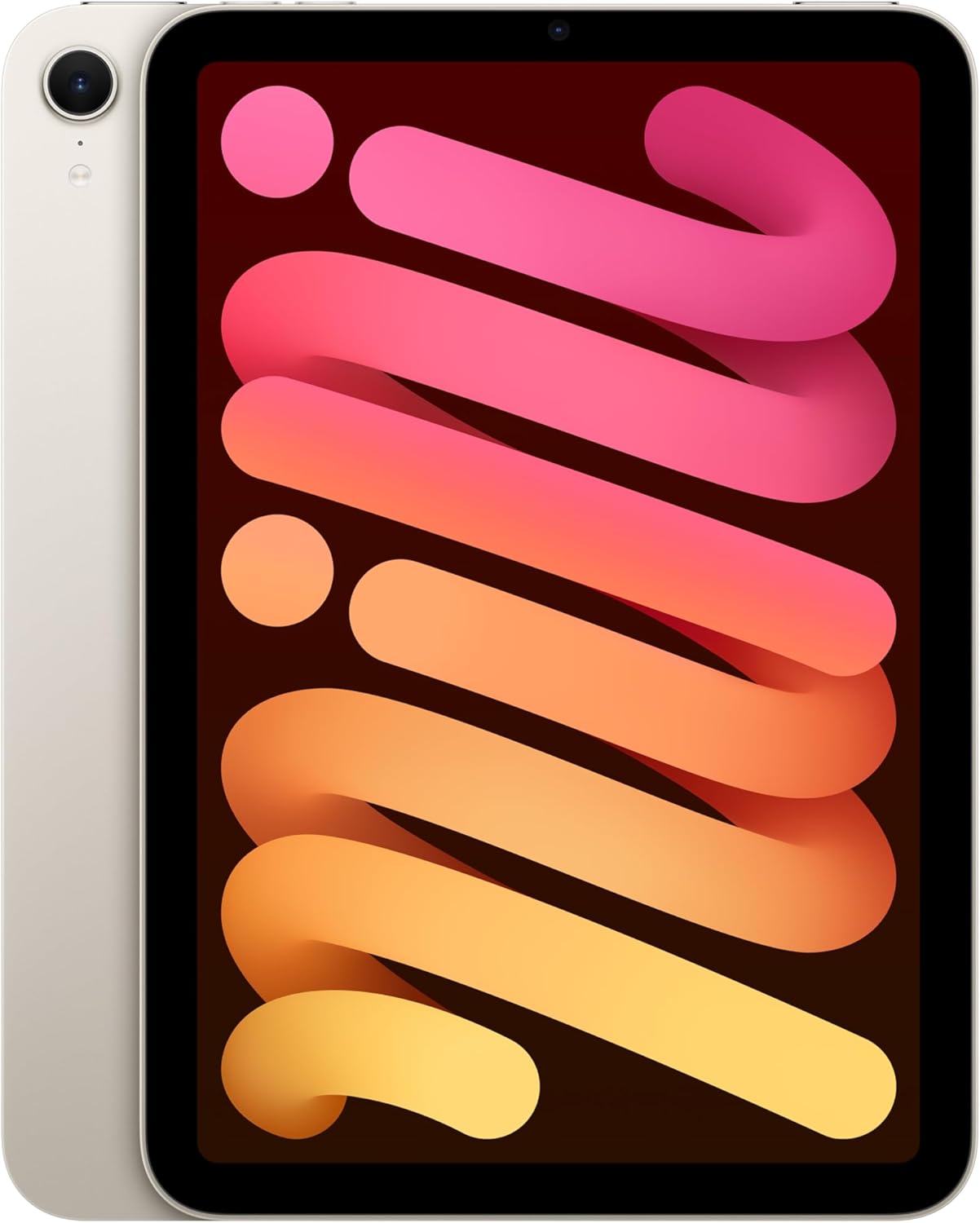 Apple iPad Mini (7th Gen, A17 Pro) 128GB (Wifi + LTE Unlocked) - Starlight (Refurbished)