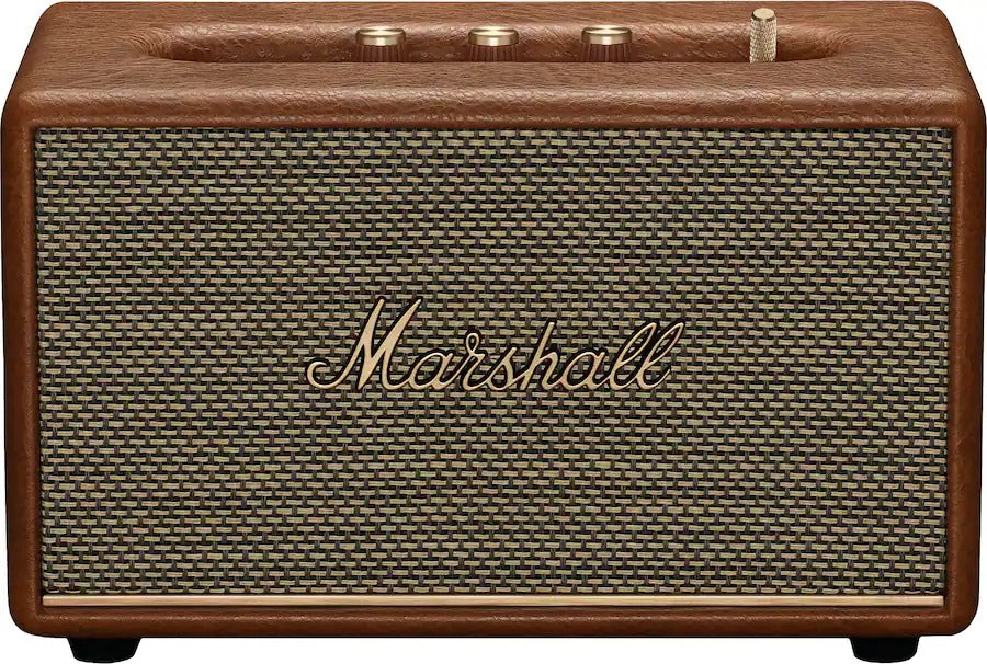 Marshall Acton III Bluetooth Speaker - Brown (Renewed)