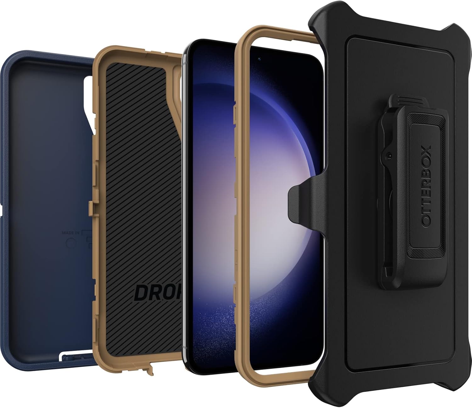 OtterBox DEFENDER SERIES case for Galaxy S23+ - Blue Suede Shoes (77-91032) - Refurbished