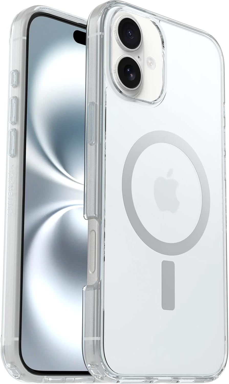 OtterBox SYMMETRY SERIES MagSafe Case for Apple iPhone 16 Plus - Clear (Certified Refurbished)
