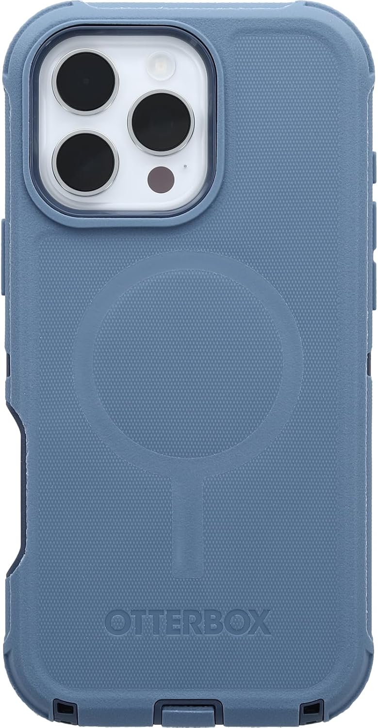 OtterBox COMMUTER SERIES Case for iPhone 16 Pro Max - Baby Blue Jeans (Blue) (Certified Refurbished)