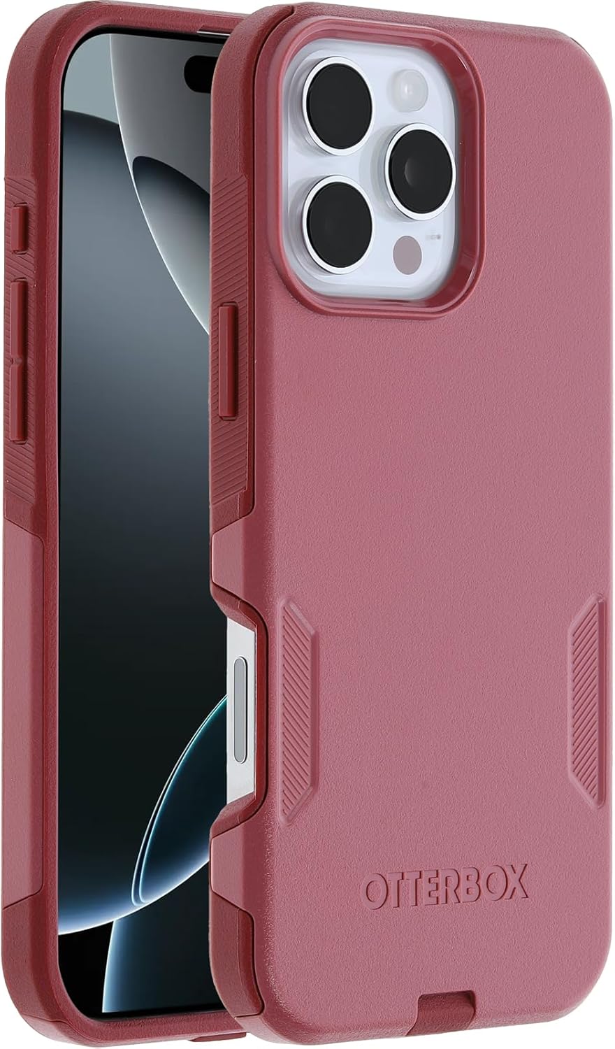 OtterBox COMMUTER SERIES Case for iPhone 16 Pro Max - Foxberry (Pink) (Certified Refurbished)
