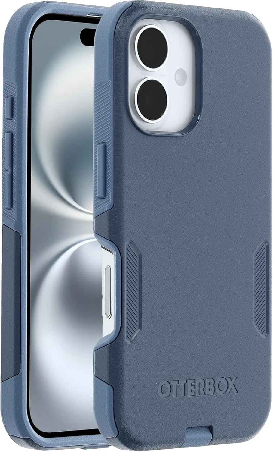 OtterBox COMMUTER SERIES Case for iPhone 16 - Baby Blue Jeans (Blue) (Certified Refurbished)