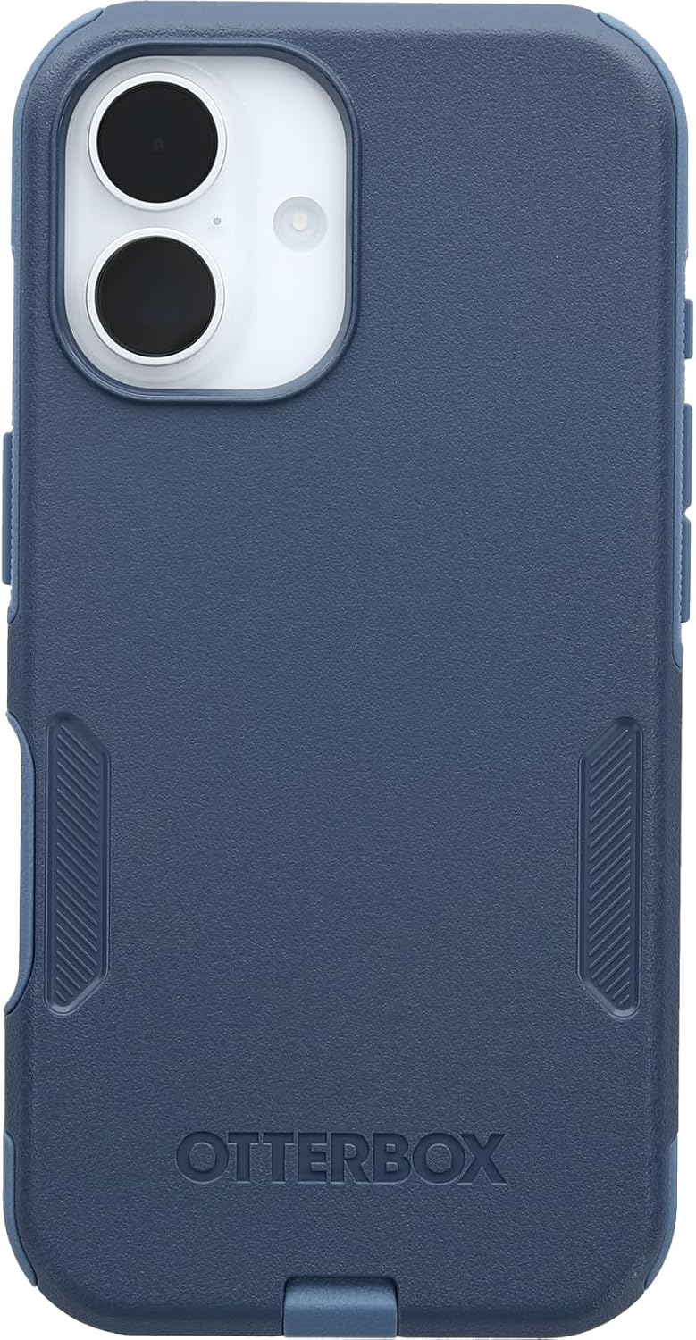 OtterBox COMMUTER SERIES Case for iPhone 16 - Baby Blue Jeans (Blue) (Certified Refurbished)