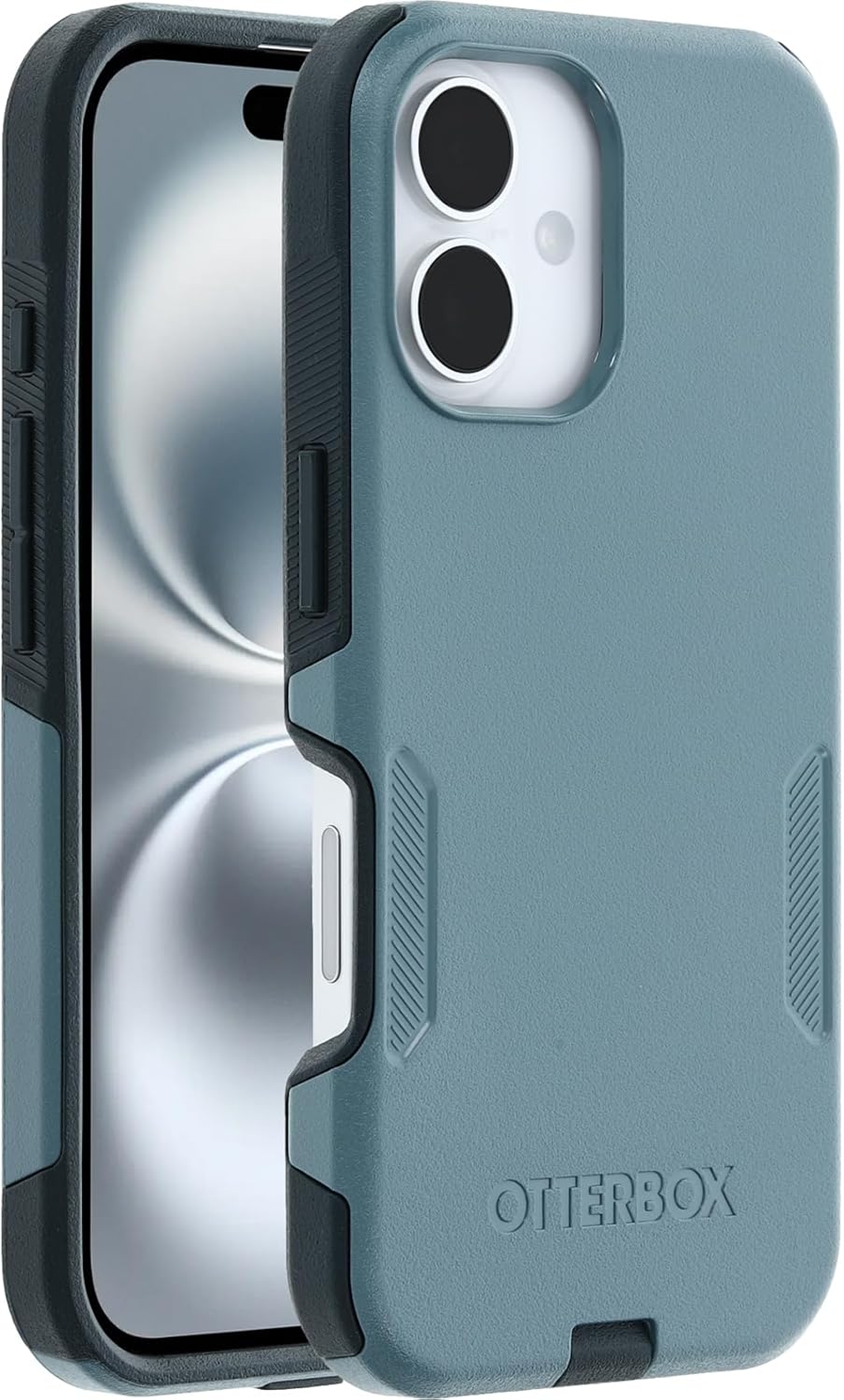 OtterBox COMMUTER SERIES Case for iPhone 16 - Sagebrush (Green) (Certified Refurbished)
