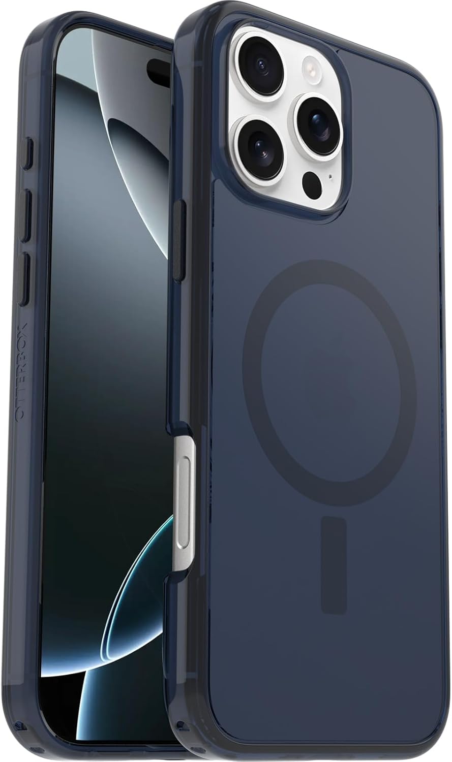 OtterBox SYMMETRY SERIES Clear Case for iPhone 16 Pro Max - Baby Blue Jeans (Blue) (Certified Refurbished)