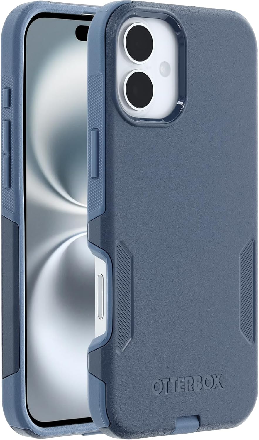 OtterBox COMMUTER SERIES Case for iPhone 16 Plus - Baby Blue Jeans (Blue) (Certified Refurbished)