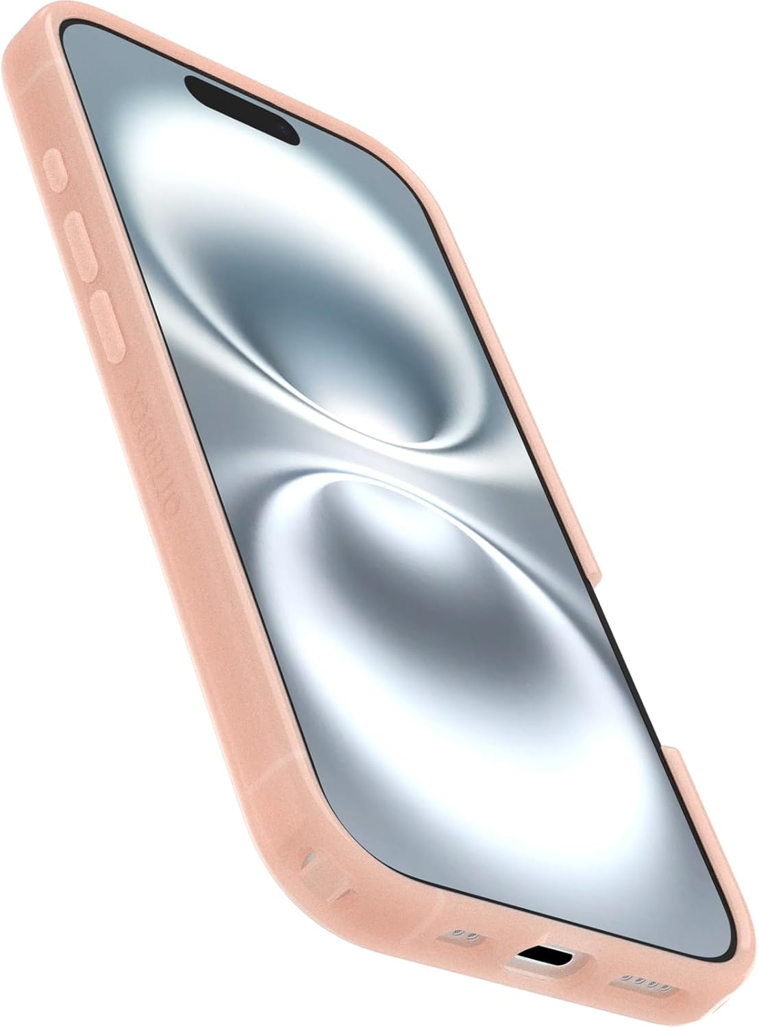OtterBox SYMMETRY SERIES Clear Case for MagSafe iPhone 16 - Peachy Bloom (Certified Refurbished)