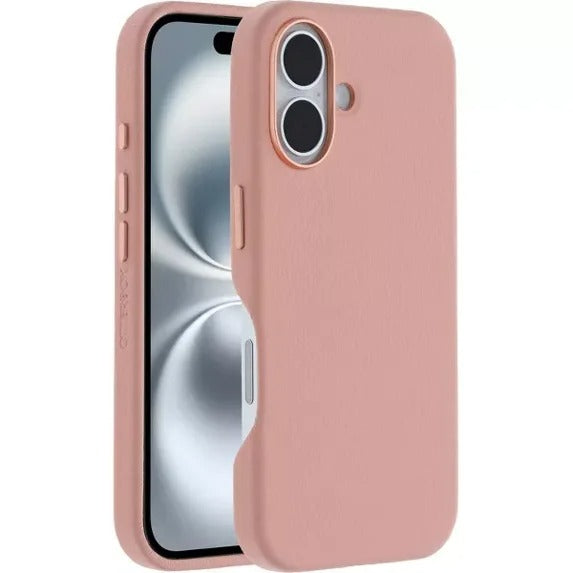 OtterBox SYMMETRY SERIES Cactus Leather Case for iPhone 16 - Ballet Blush (Certified Refurbished)
