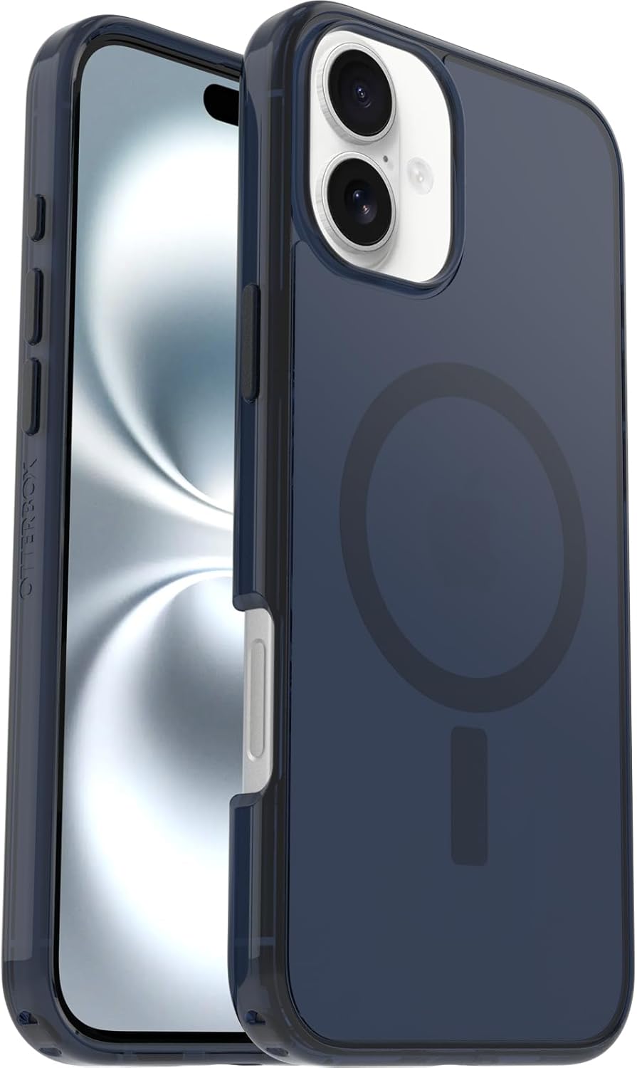 OtterBox SYMMETRY SERIES Clear Case for iPhone 16 Plus - Baby Blue Jeans (Blue) (Certified Refurbished)