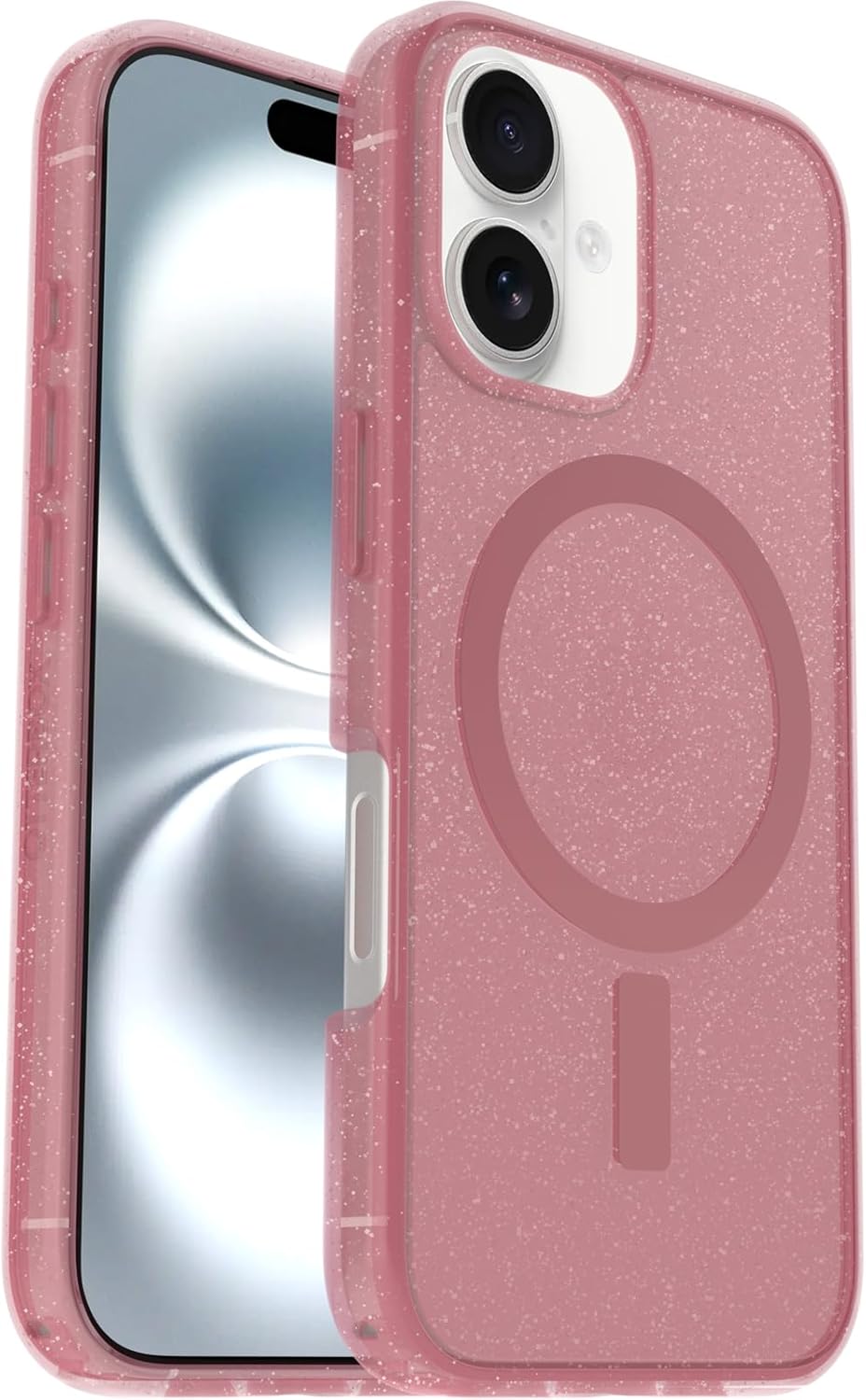 OtterBox SYMMETRY SERIES Clear Case for Apple iPhone 16 - Foxberry (Pink) (Certified Refurbished)