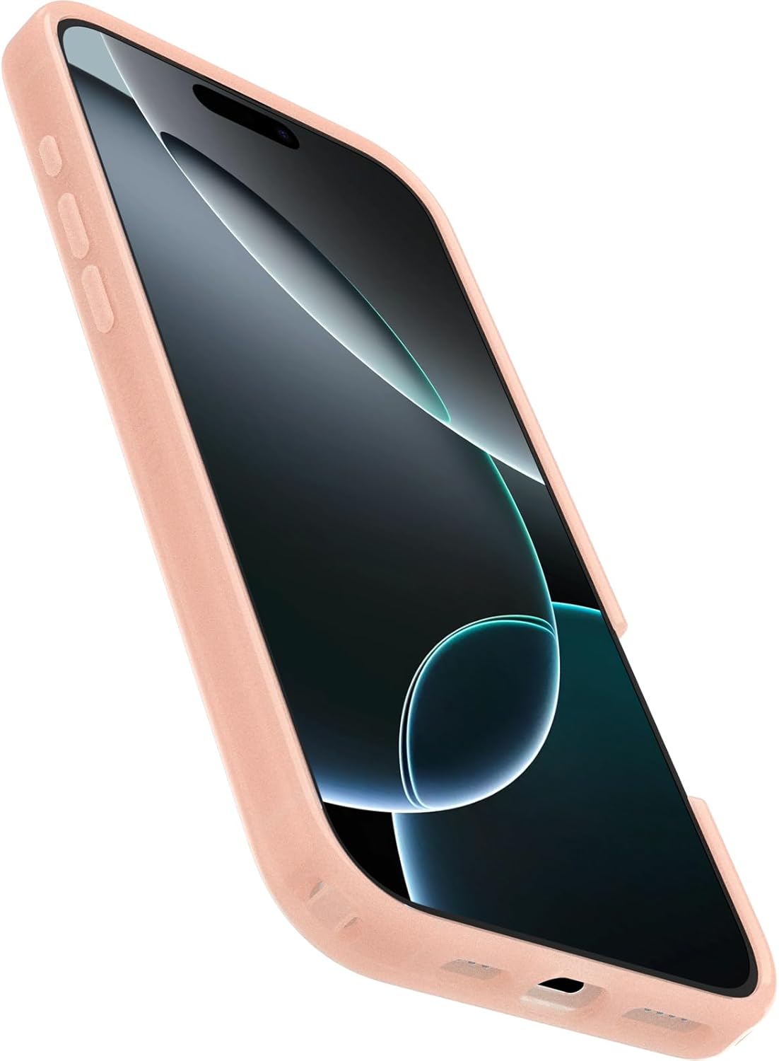 OtterBox SYMMETRY SERIES Clear Case for MagSafe iPhone 16 Pro Max - Peachy Bloom (Certified Refurbished)