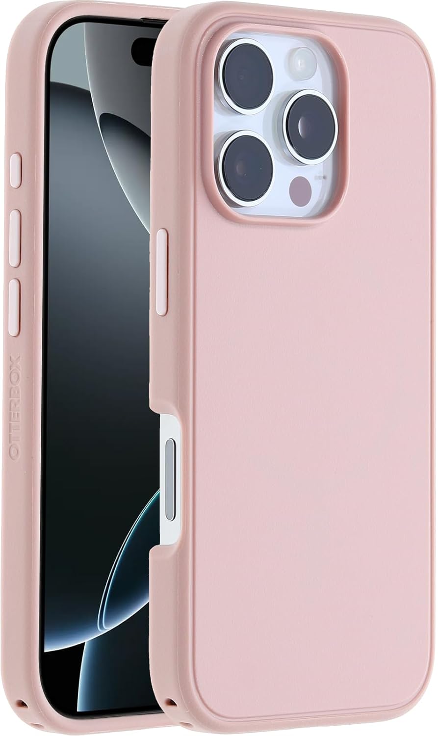 OtterBox SYMMETRY SERIES Cactus Leather Case for iPhone 16 Pro - Ballet Blush (Renewed)