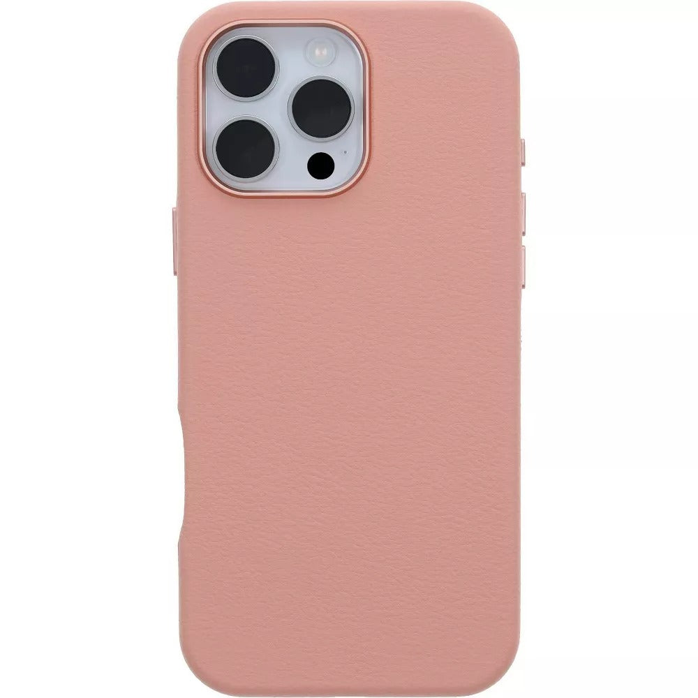 OtterBox SYMMETRY SERIES Cactus Leather Case for Apple iPhone 16 Pro Max - Ballet Blush (Certified Refurbished)