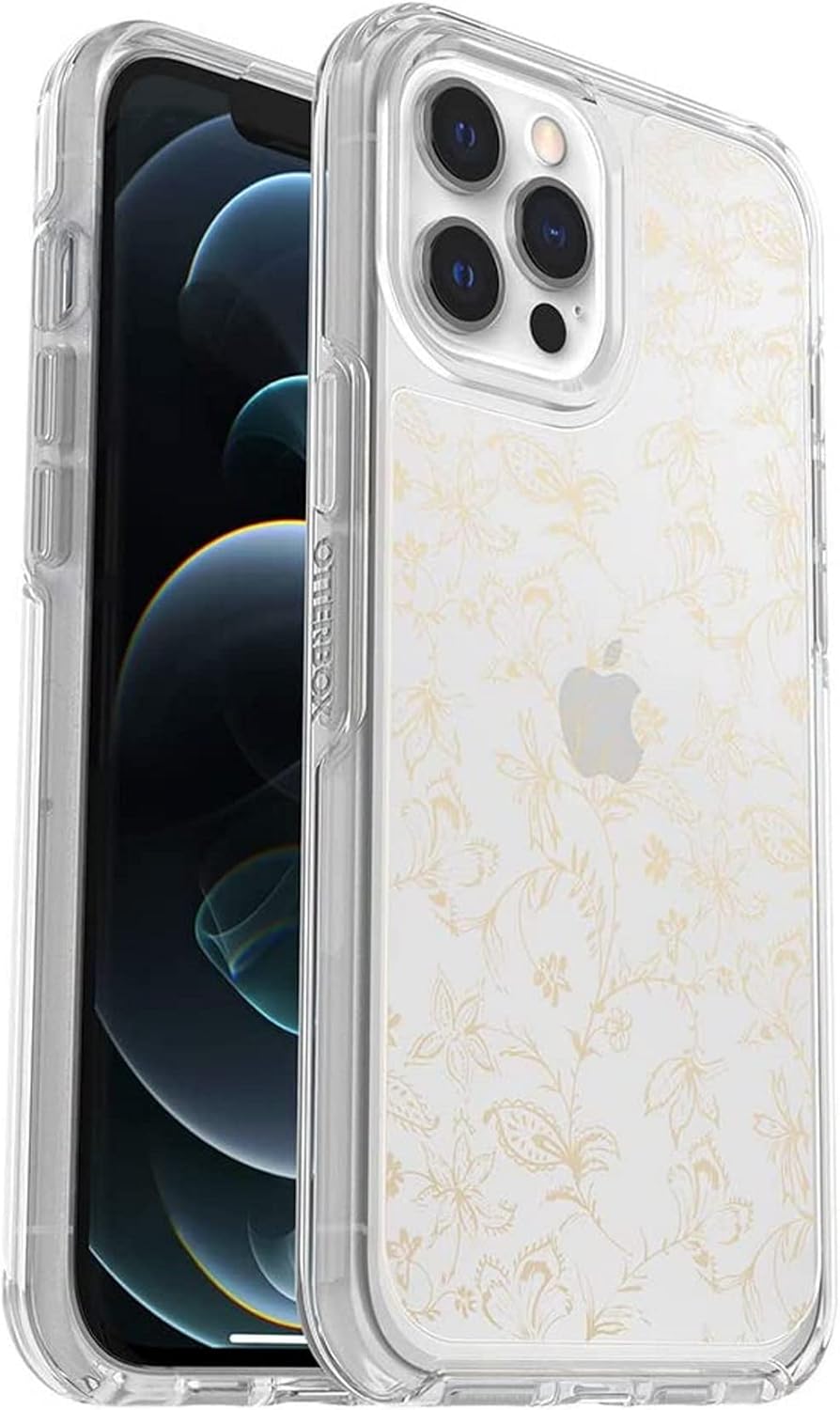 OtterBox SYMMETRY SERIES Case for iPhone 13 Pro Max - Wallflower (Clear Graphic) (Certified Refurbished)