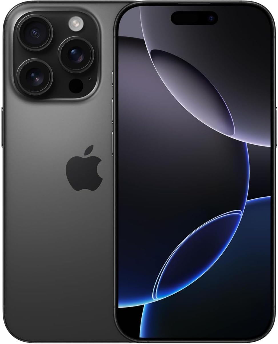 Apple iPhone 16 Pro 1TB (Unlocked) - Black Titanium (Refurbished)