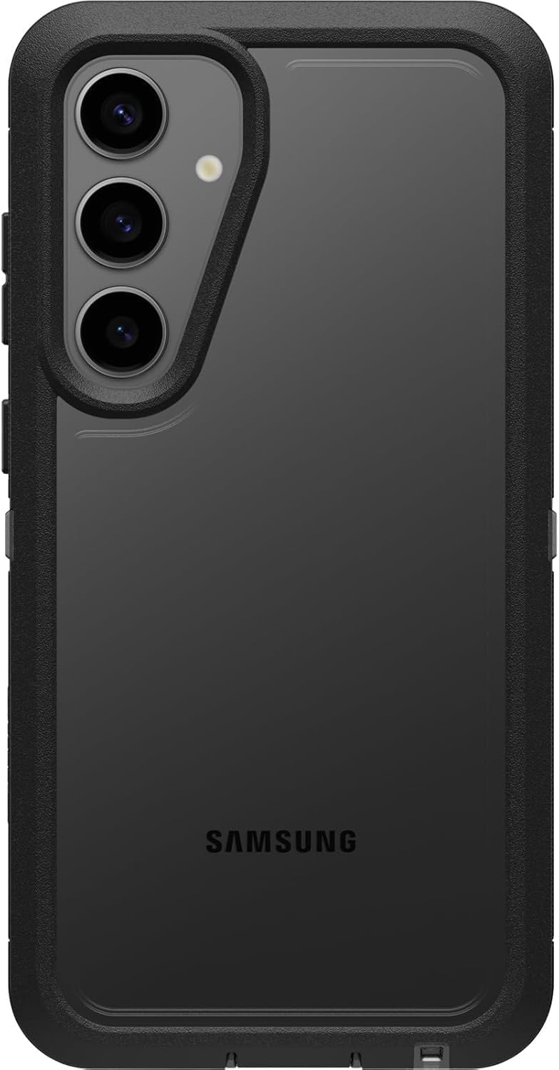 OtterBox DEFENDER SERIES XT Clear Case for Galaxy S24+ - Dark Side (Certified Refurbished)