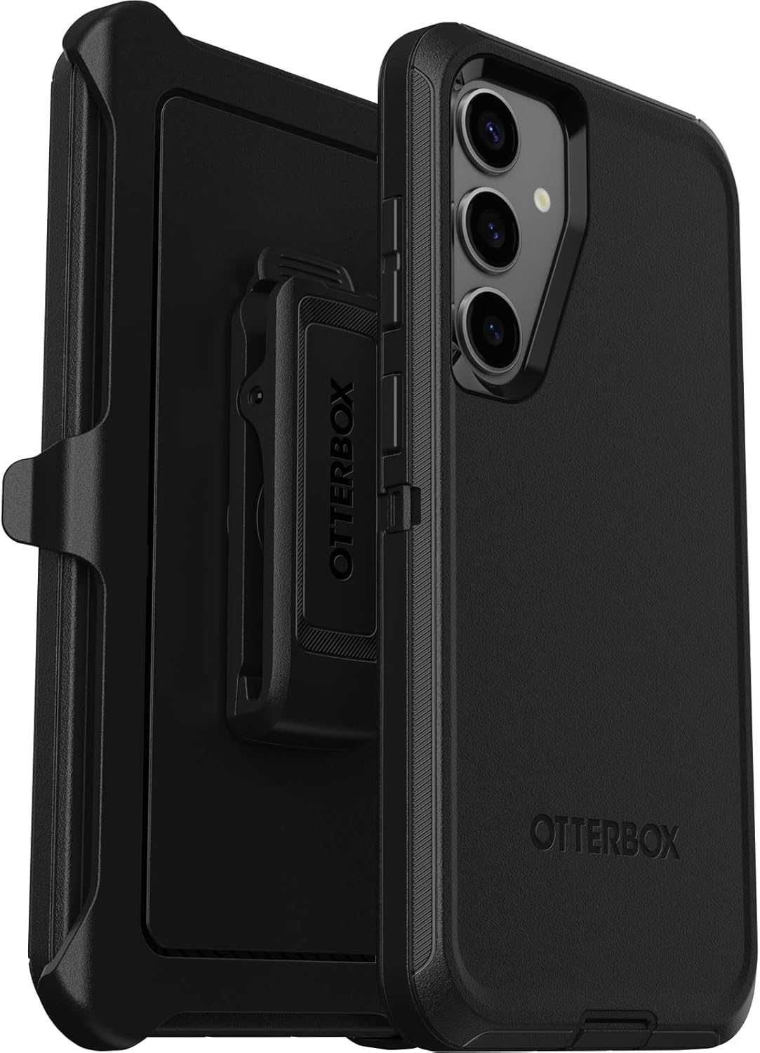 OtterBox DEFENDER SERIES Case for Samsung Galaxy S24+ - Black (Renewed)