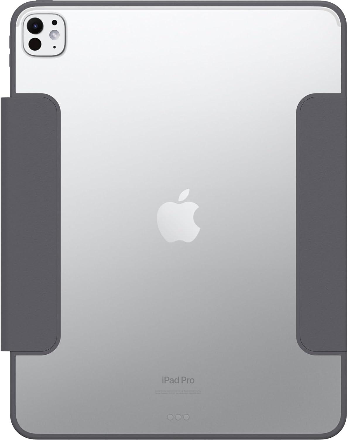 OtterBox SYMMETRY SERIES FOLIO Case for iPad Pro 13" (M4) - Thunderstorm (Clear/Dark Grey) (Renewed)