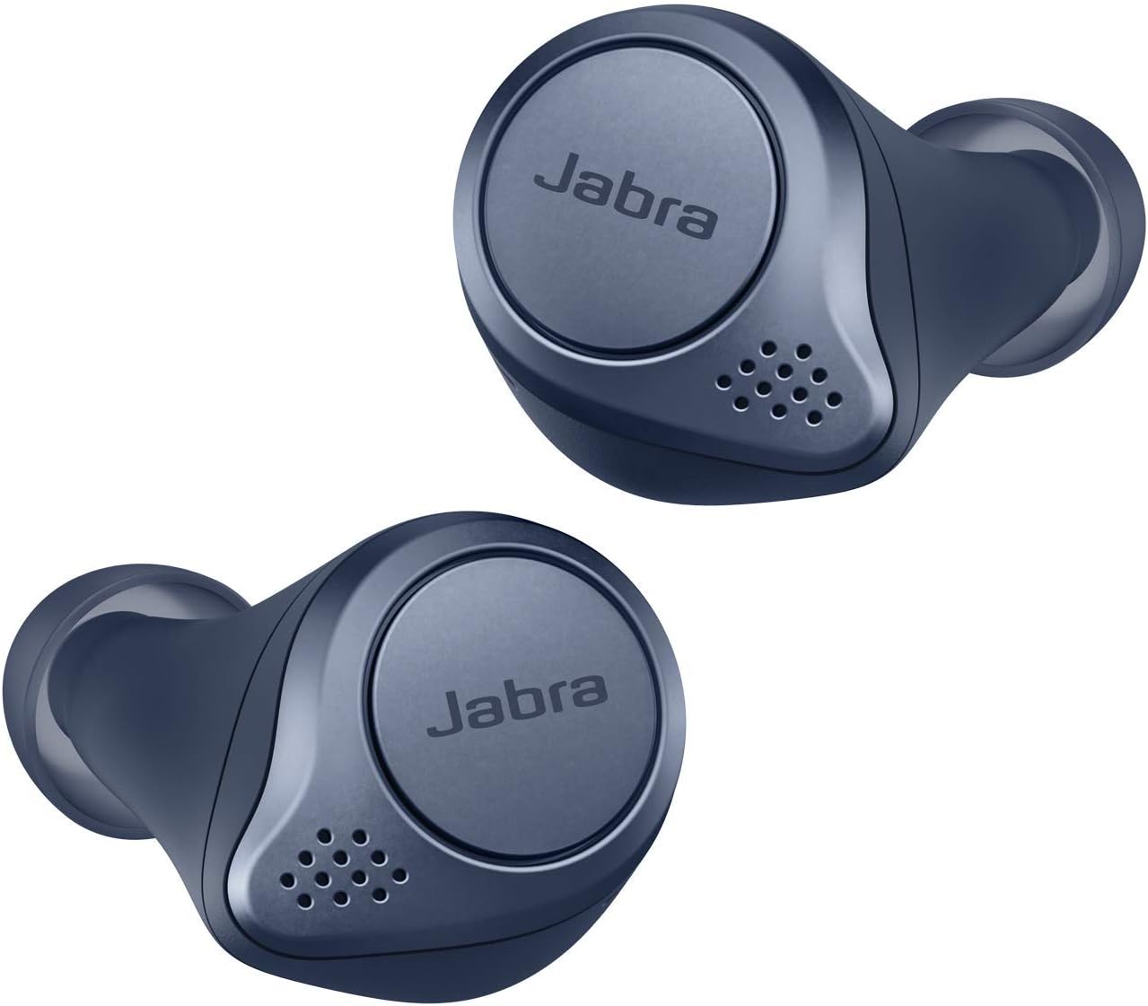 Jabra Elite Active 75t True Wireless Noise Cancelling In-Ear Headphones - Navy (Certified Refurbished)