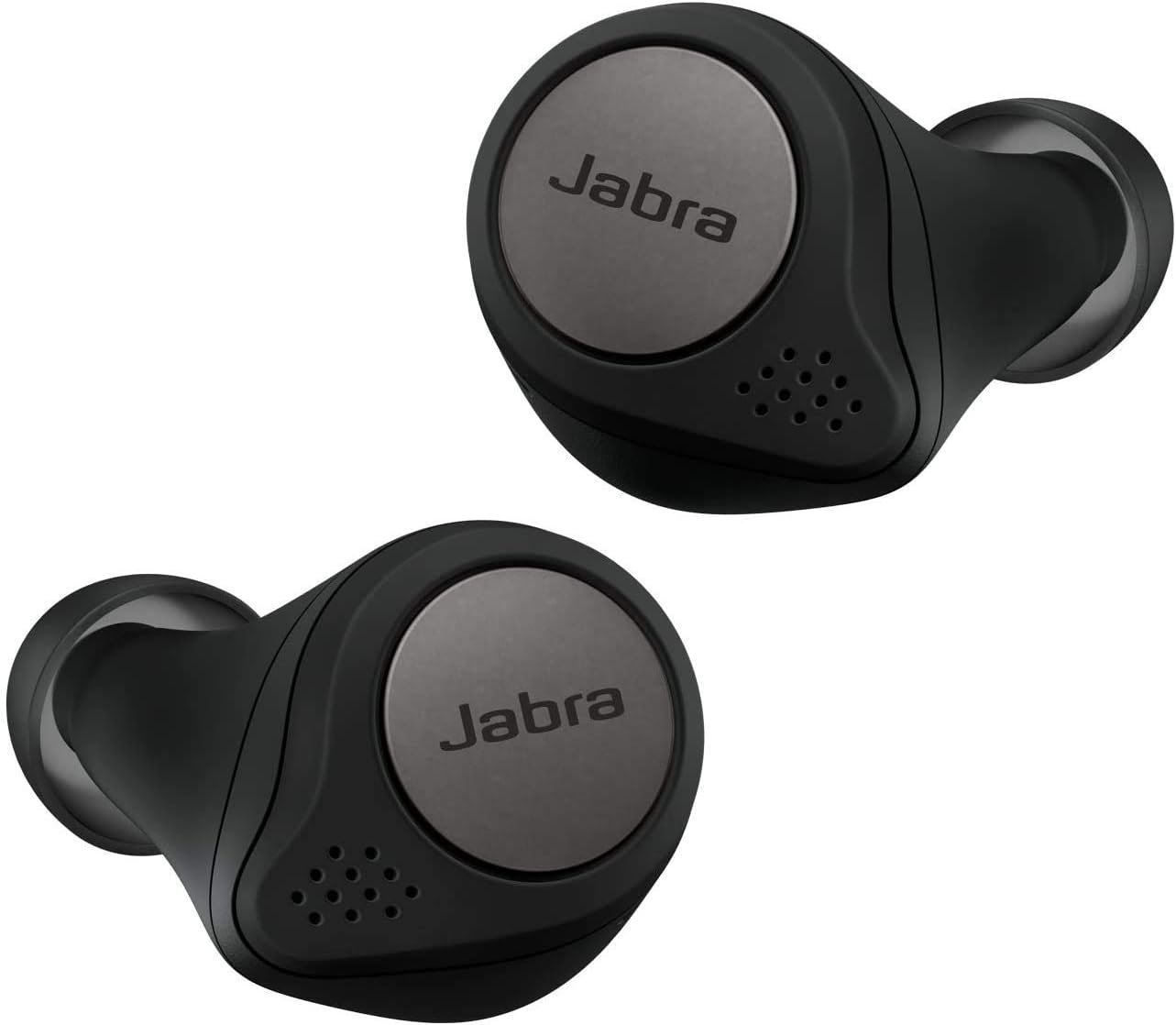 Jabra Elite Active 75t True Wireless Noise Cancelling Earbuds - Titanium Black (Certified Refurbished)