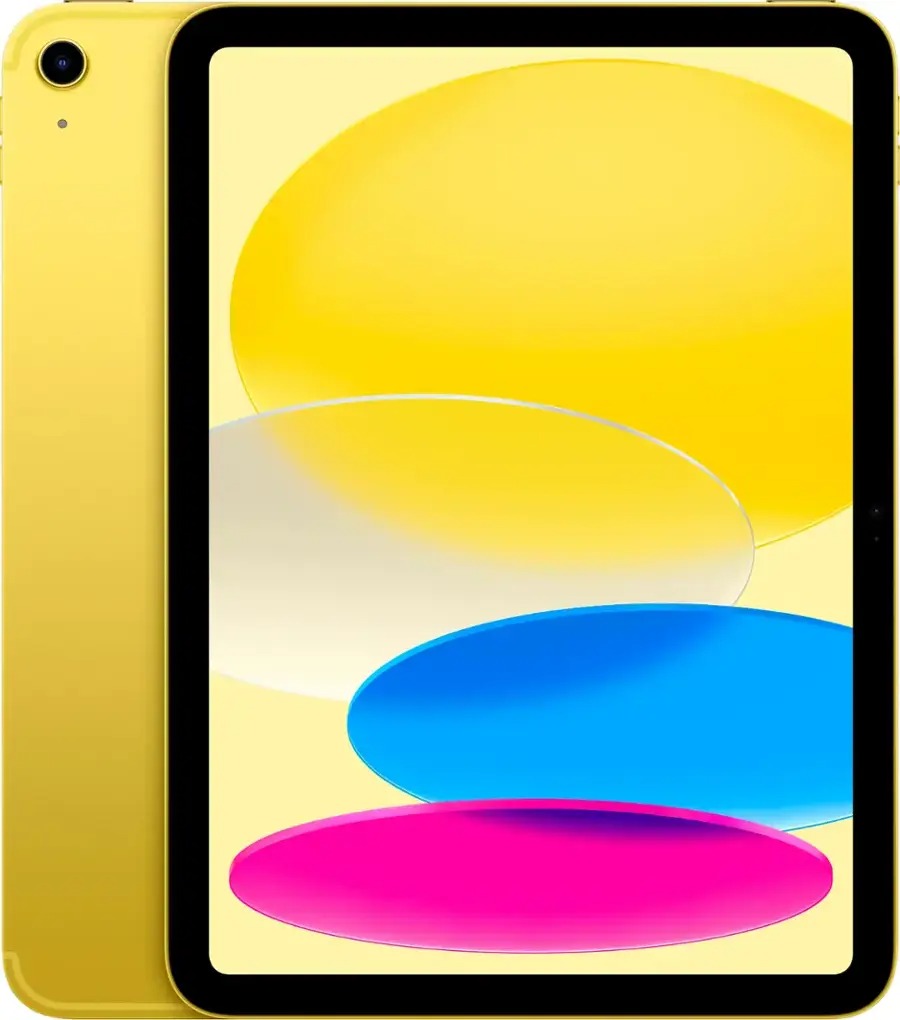 Apple iPad 11th Gen 256GB (Wifi + LTE Unlocked) - Yellow (Renewed)