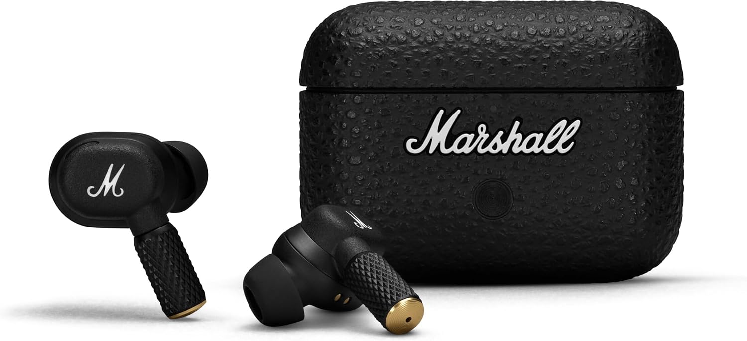 Marshall Motif II A.N.C. True Wireless Noise Cancelling Earbuds  - Black (Certified Refurbished)