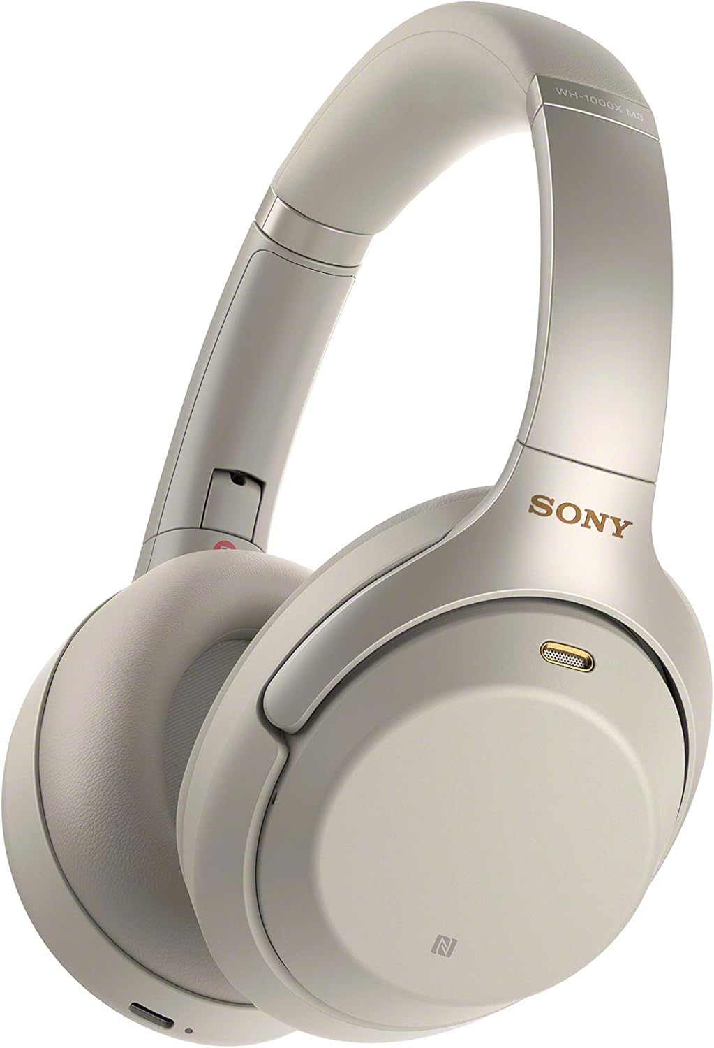 Sony WF-1000XM3 True Wireless Noise Cancelling Over-Ear Headphones - Silver (Certified Refurbished)