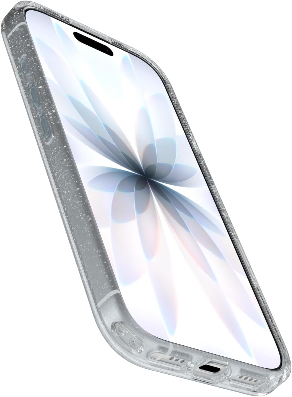 OtterBox SYMMETRY SERIES Clear Camera Control Case for iPhone 17 - Stardust (Renewed)