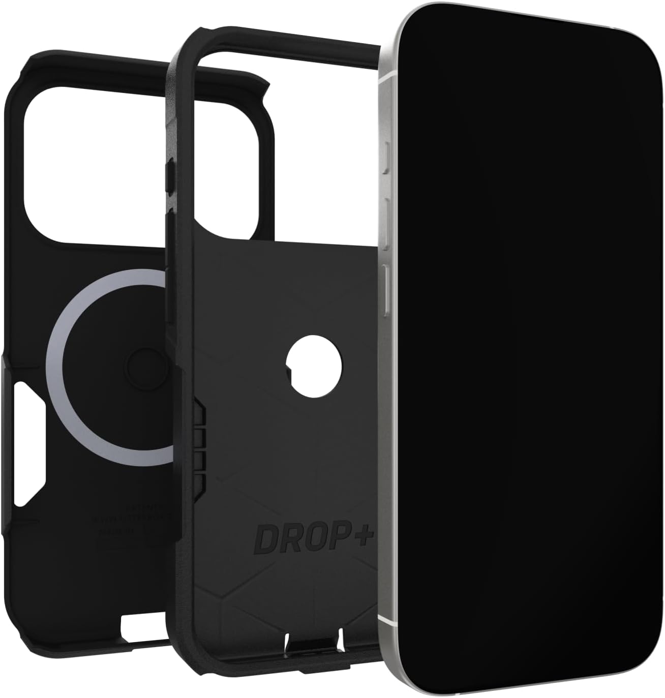 OtterBox COMMUTER SERIES Magsafe  Case for Camera Control iPhone 17 Pro - Black (Renewed)
