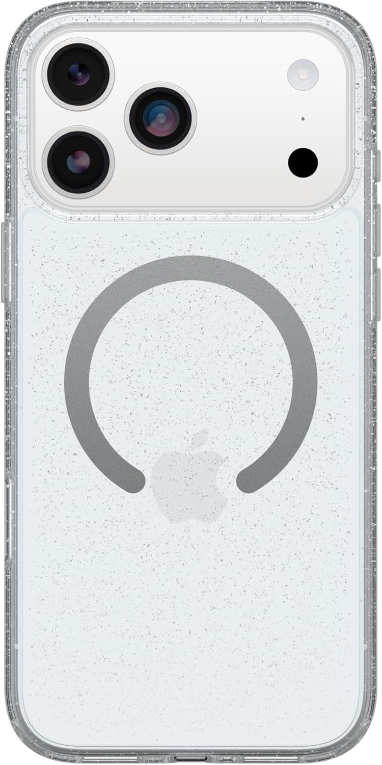 OtterBox SYMMETRY SERIES Clear Magsafe Case for iPhone 17 Pro Max - Stardust (Renewed)