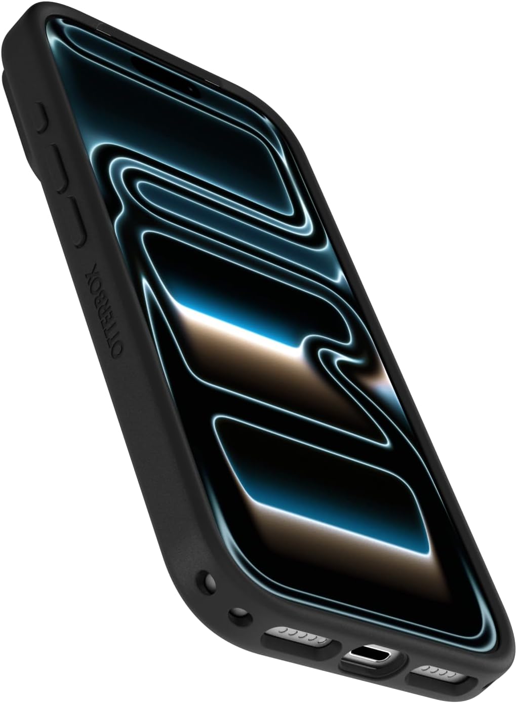 OtterBox SYMMETRY SERIES Clear Magsafe Case for iPhone 17 Pro - Black (Renewed)