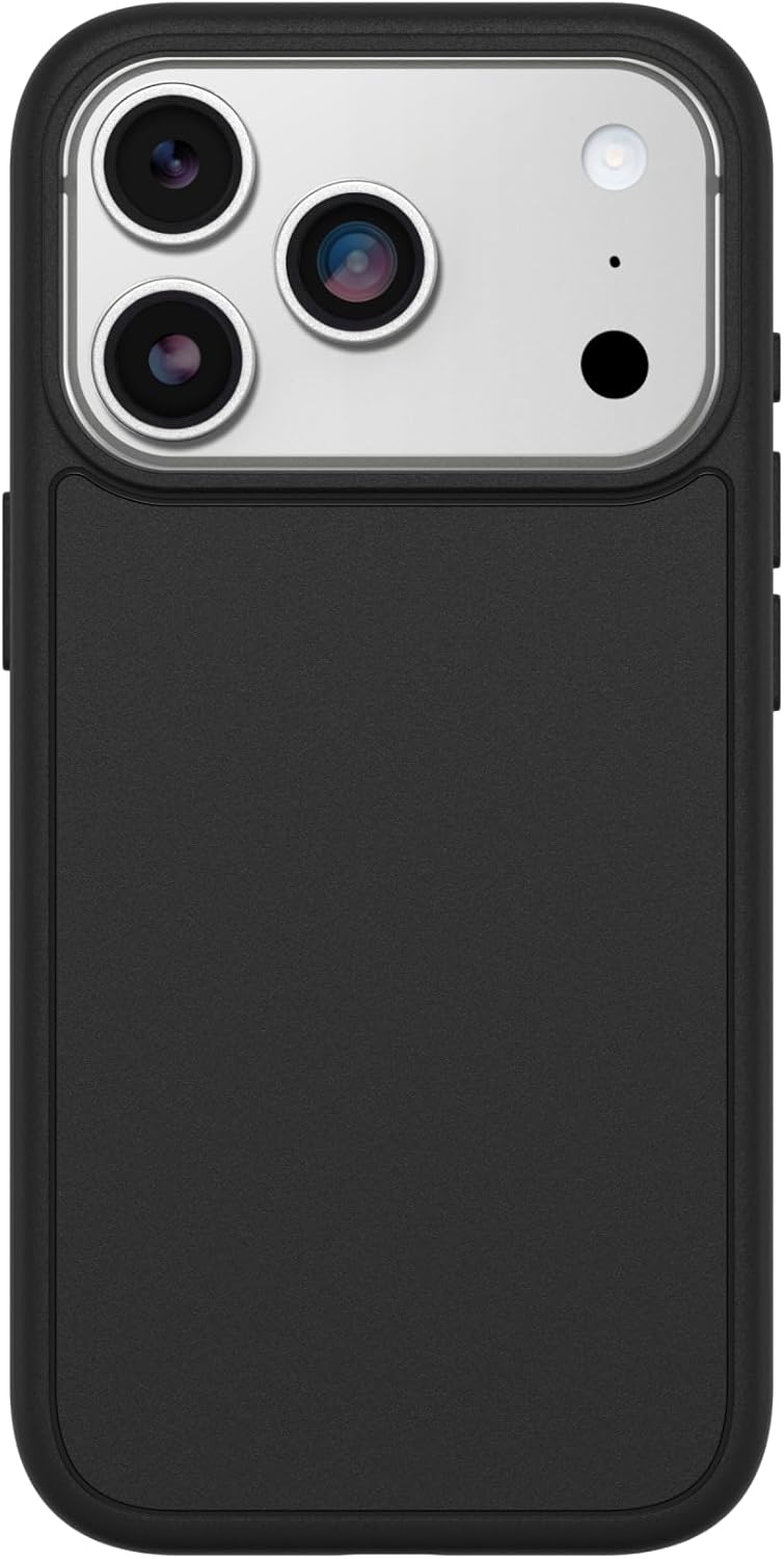 OtterBox SYMMETRY SERIES Clear Magsafe Case for iPhone 17 Pro - Black (Renewed)