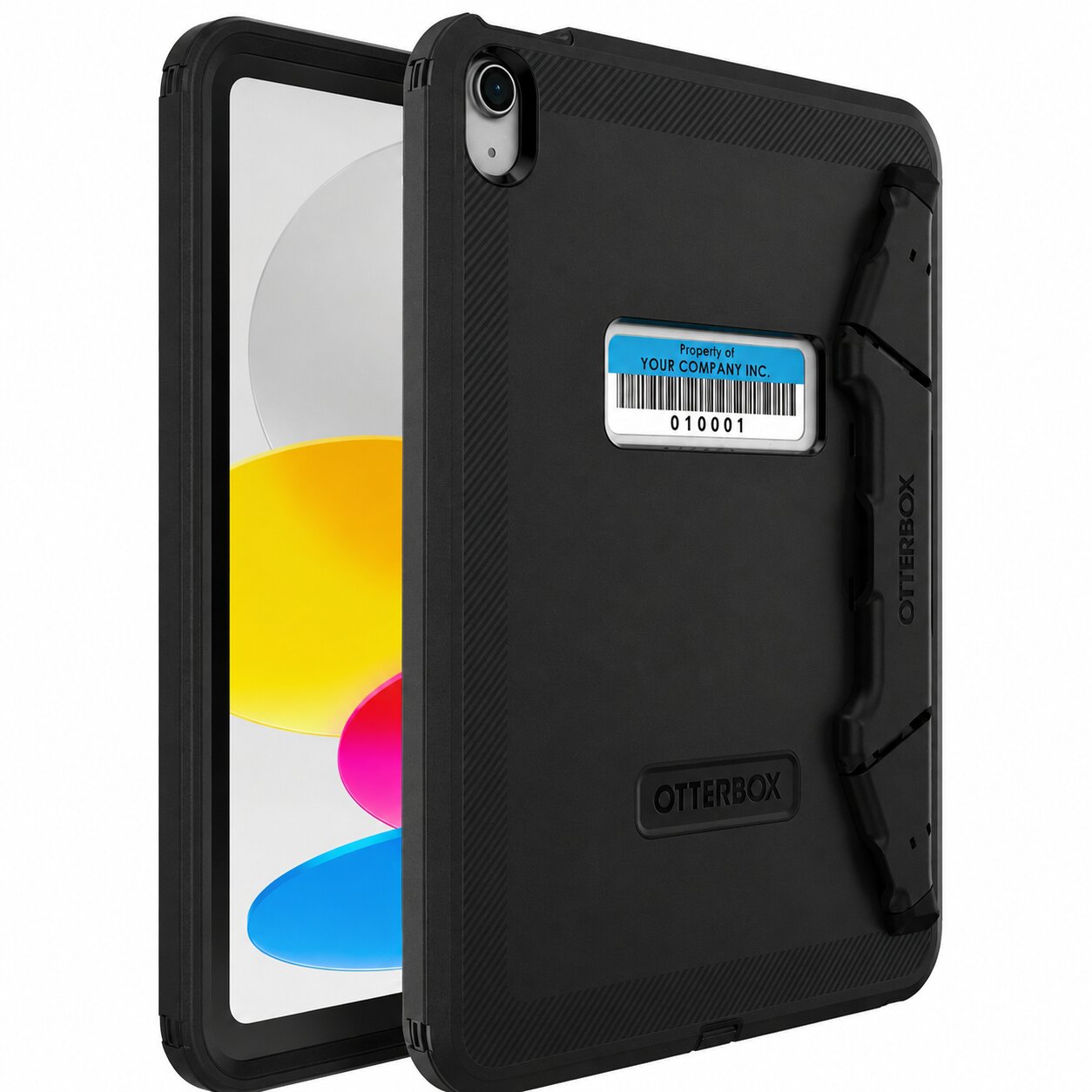 OtterBox DEFENDER SERIES Business Case with folio, window for iPad 10th gen/A16 - Black (Renewed)